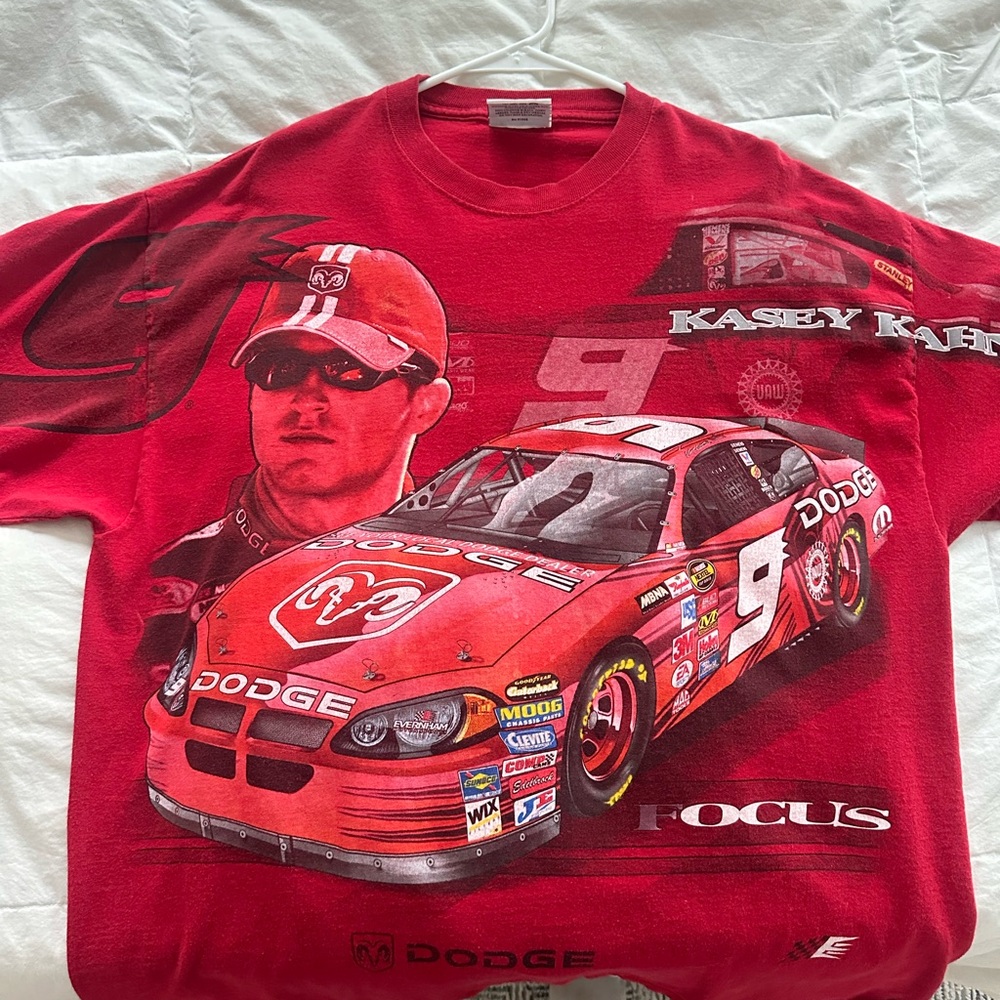 Vintage All over print nascar tee
